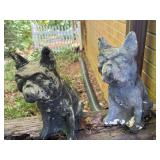 Yard decor Pugs