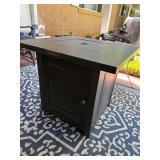 Gas fire pit