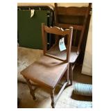 Vintage wooden chairs