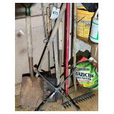 Shovel, rake & more