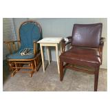Glider, Table & Chair