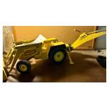 FORD Backhoe Metal Toy