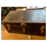 Vintage trunk and contents