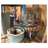 Flower pots and flower baskets