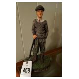 Cast Iron Golfer Doorstop