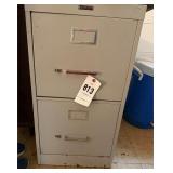 Filing cabinet two drawer