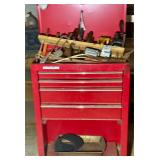 Toolbox with tools