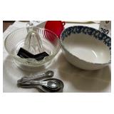 Vintage Measuring Spoons, Juicer ....