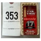 17 GR. V-MAX Hornady