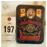 Jack Daniels TN Whiskey Metal Tin / Mini Bottles