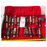 Knife collection and case