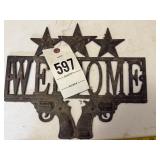 Welcome sign
