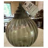 Vintage Glass Golbe Pendant