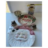 Christmas Santa plateï¿½