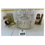 Cake plate with lid and more