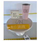 Rae Dunn Cake stand, and more