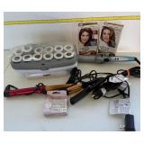 Curling irons, curlers and more