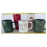 Rae Dunn Christmas Cups