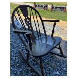 Vintage wooden rocking chair