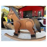 Rocking horse wooden