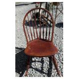 Vintage wooden rocking chair