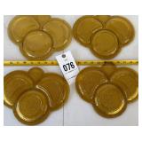 Vintage snack plates