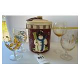Snowman container and more