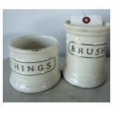 Brush and thing holders
