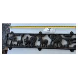 Cast iron wall decor