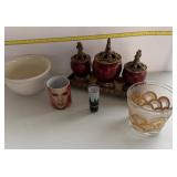 Miscellaneous glass lot