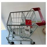 Child grocery toy cart