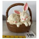 Ceramic bun basket box