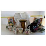 Elephant and glass lot