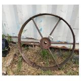 Cast iron wheel