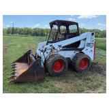 Bobcat with 4in 1 bucket