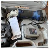 Electric grinder case, charger, battery