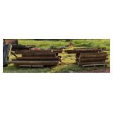 Wooden railing