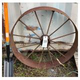 Cast iron wheel