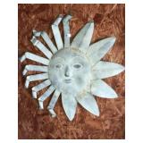 Metal Outdoor Sun Wall Decor