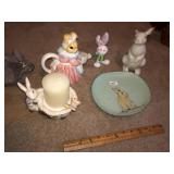 Rabbit Decor in Grp (6 Pcs)