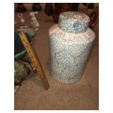 Blue & White Porcelain Jar