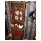 Red Rustic Cabinet