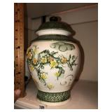 Vintage Covered  Jar W/ Lid (Japan)