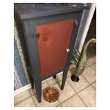 Blue Wood Cabinet