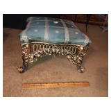Cast Iron Base Foot Stool