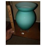 Blue Footed Blow Vase