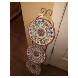 Decortor Plates + Gold Display