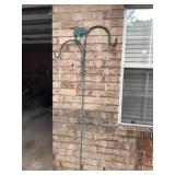 AHummingbird Double Plant ~ Shepherd Hook