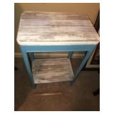 Rustic Blue / White Table