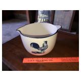 Mason Ware Rooster Batter Bowl